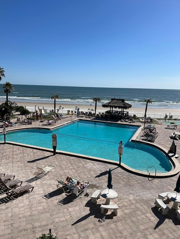 Indoor pool, outdoor pool