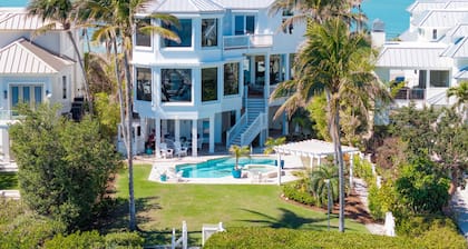 Gulf to Bay Luxury! Stunning Views, Dock, Beach, Pool, Sunsets and Luxury!