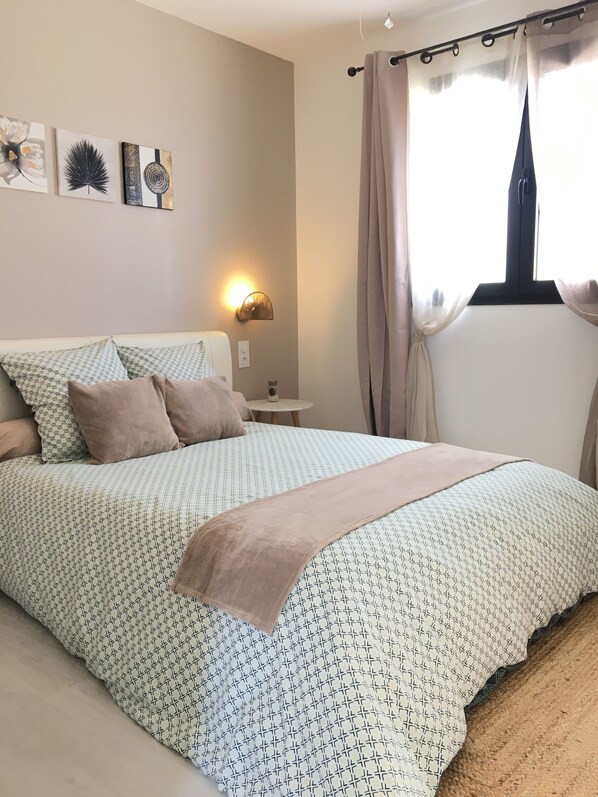 1 Schlafzimmer, Bügeleisen/Bügelbrett, kostenloses WLAN, Bettwäsche