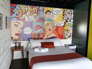 1 habitación, tabla de planchar con plancha, wifi gratis y ropa de cama 