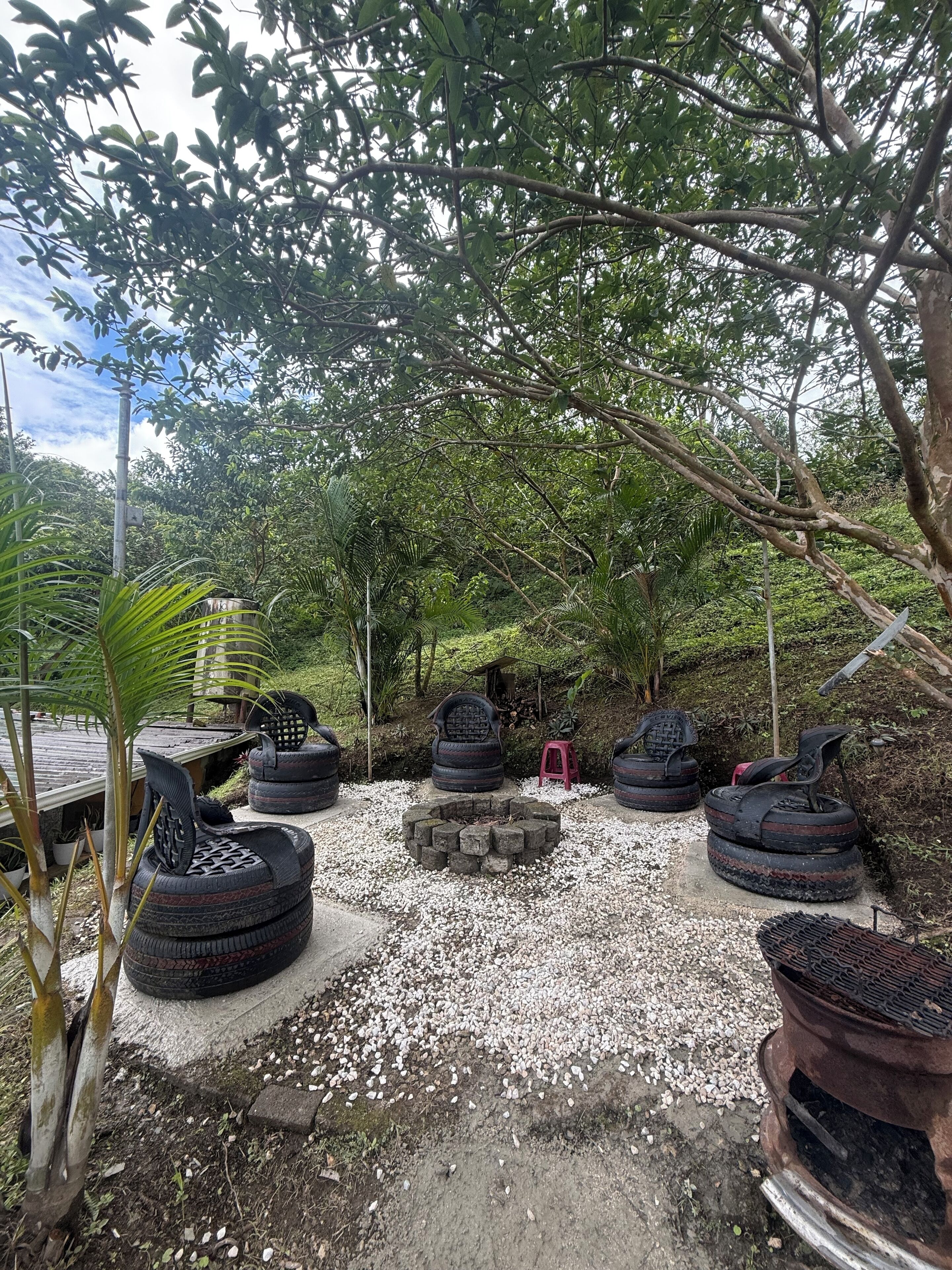 Enceinte de l’hébergement