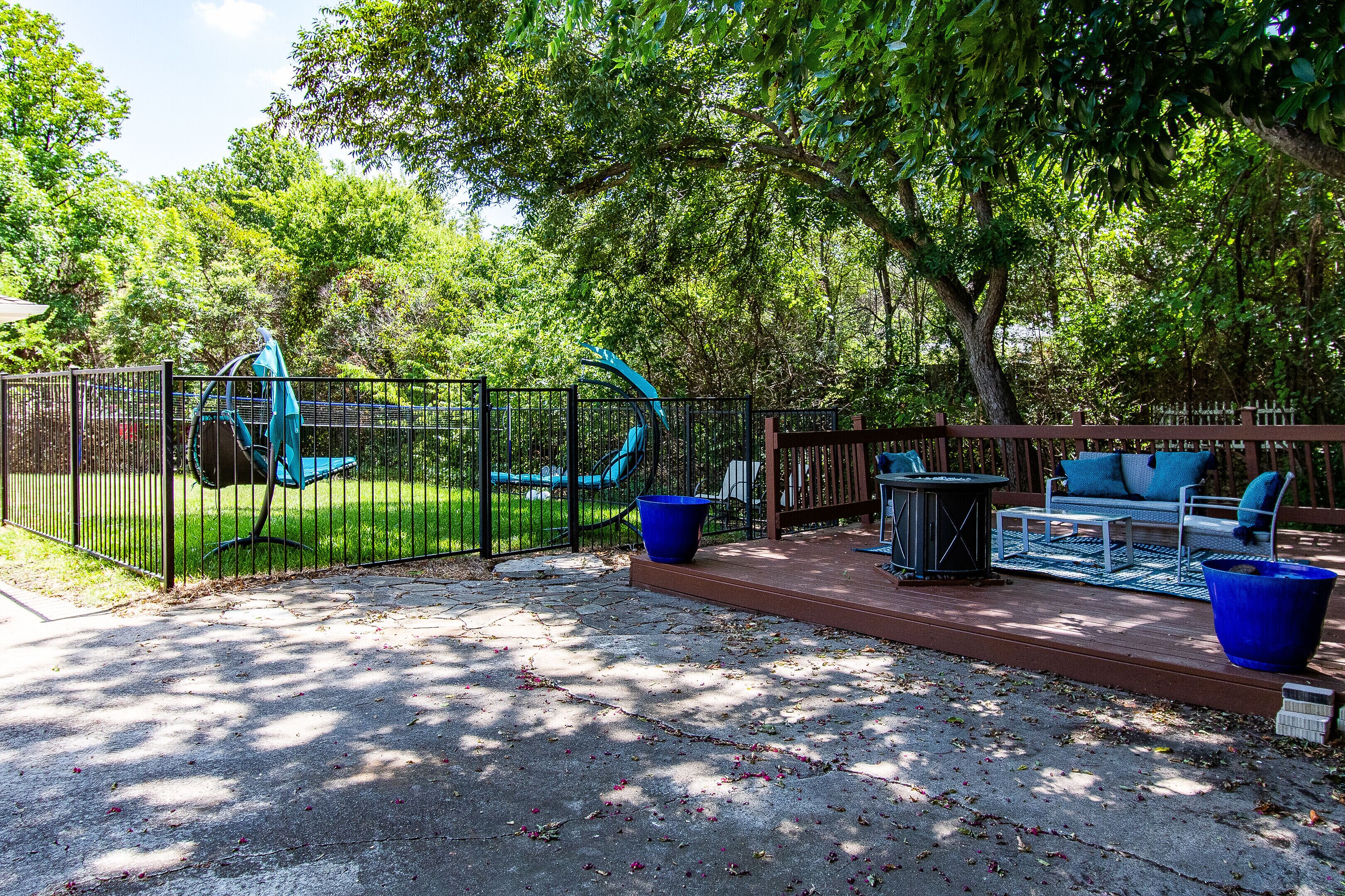 Enceinte de l’hébergement