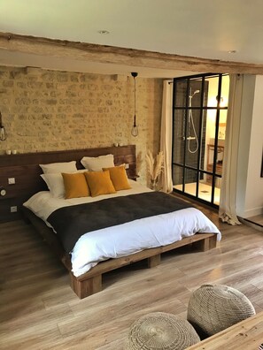 Superior tweepersoonskamer, uitzicht op tuin