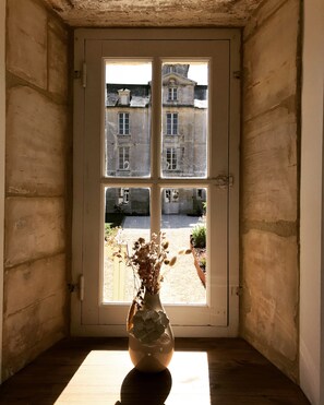 Deluxe tweepersoonskamer, uitzicht op tuin (RDC)