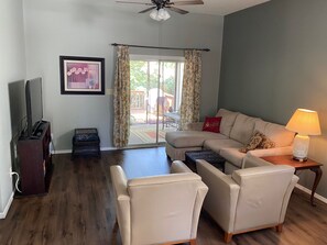 Smart TV, DVD player, video library