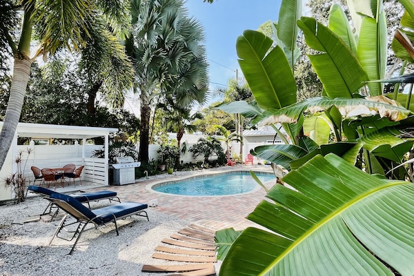 Außenpool, beheizter Pool