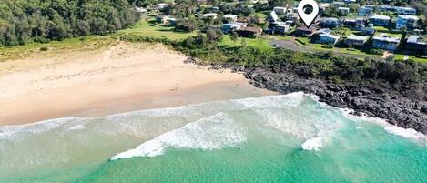 Beach nearby