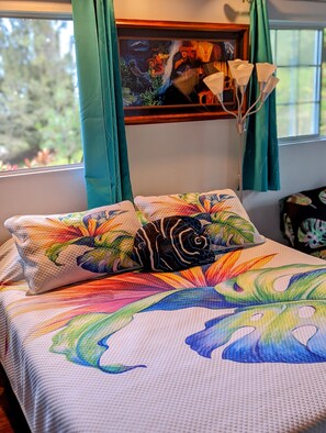 1 makuuhuone, ilmainen Wi-Fi, vuodevaatteet