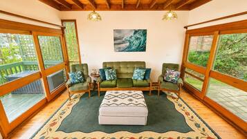 TV, fireplace, DVD player