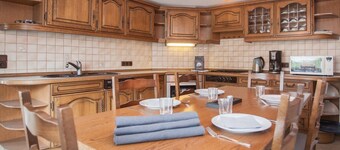 Group accommodation opposite ski area