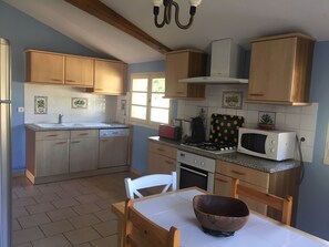 Fridge, microwave, oven, stovetop - Loire Valley Castles (VILLEHERVIERS)