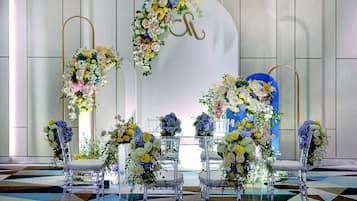 Indoor wedding
