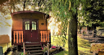 The Gypsy Caravan 5 miles from Arras