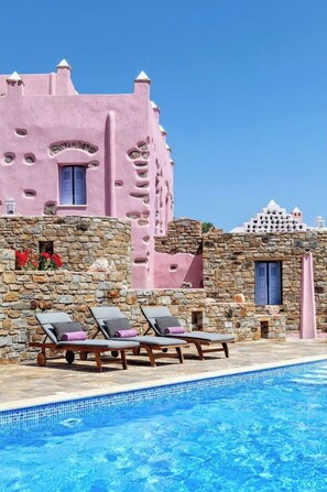 Alberca al aire libre 