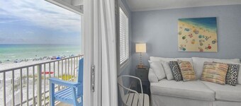 Quaint Gulf Front Condo | Leeward II Unit 5 | Seag