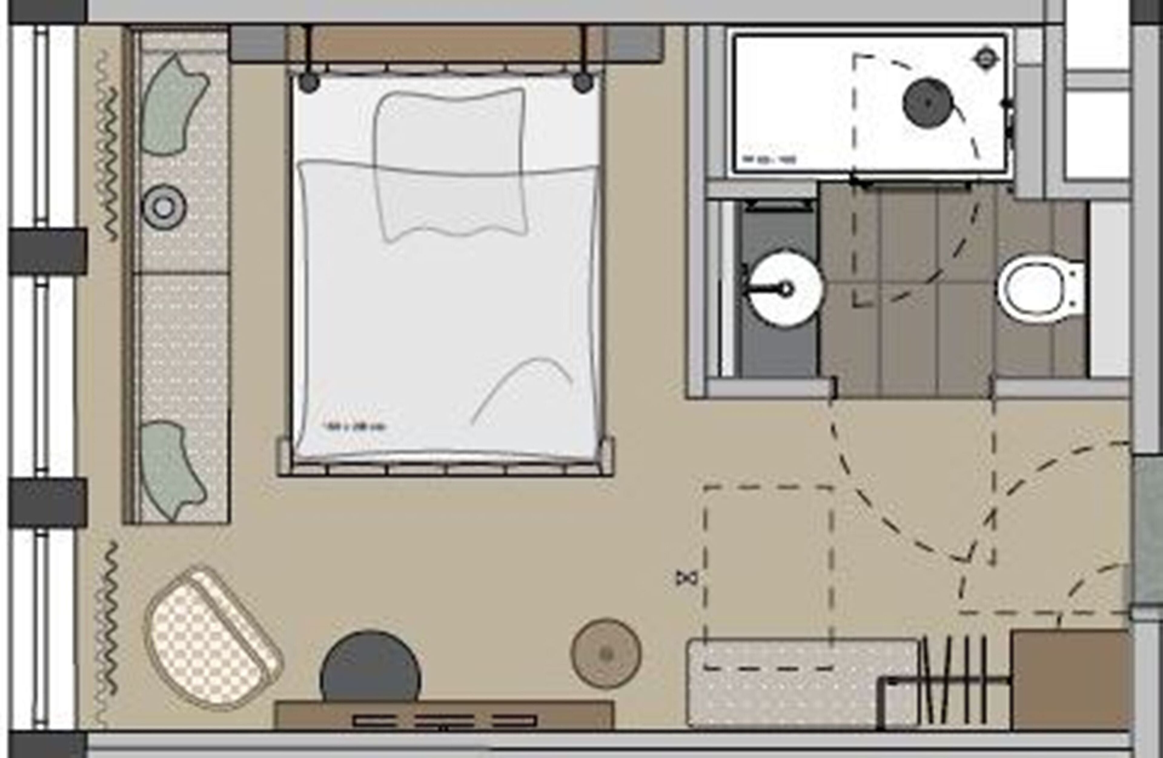1 bedroom, hypo-allergenic bedding, in-room safe, individually furnished