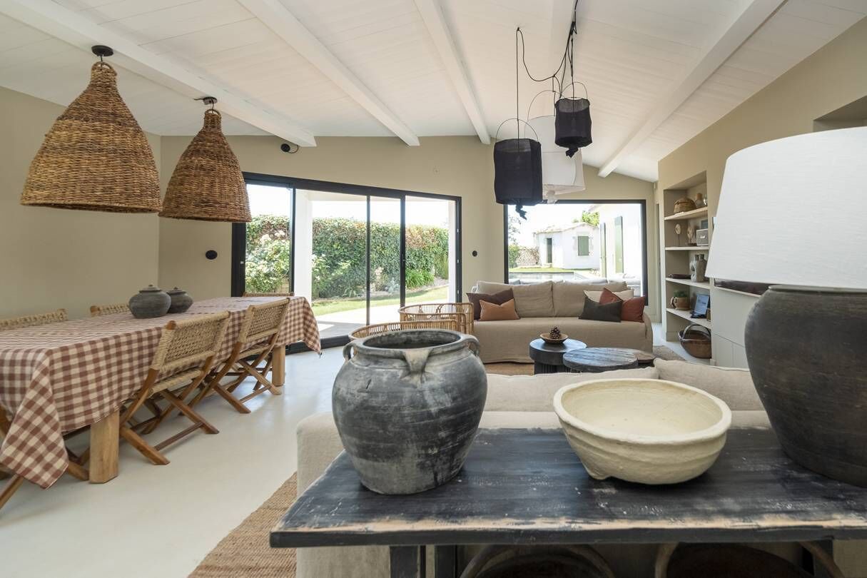 Wabi - Maison D'architecte Familiale Avec Piscine Chauffée Au Calme - La Flotte