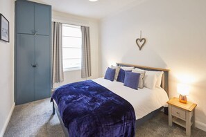 2 bedrooms, premium bedding, iron/ironing board, WiFi
