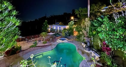 El Yunque Rainforest Villa with Pool, Outdoor Kitchen & View
