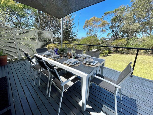 Outdoor dining