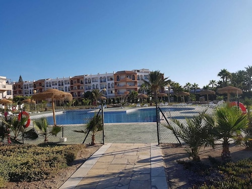 NATURIST DUPLEX IN FIRST LINE OF VERA PLAYA!