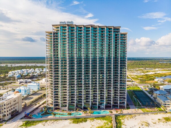 Exterior - Luxury Gulf Front Condo | Lazy River | Liquid Life (Orange Beach)