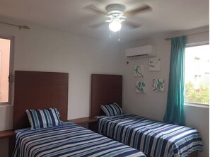 2 chambres, bureau, fer et planche Ă repasser, Wi-Fi gratuit