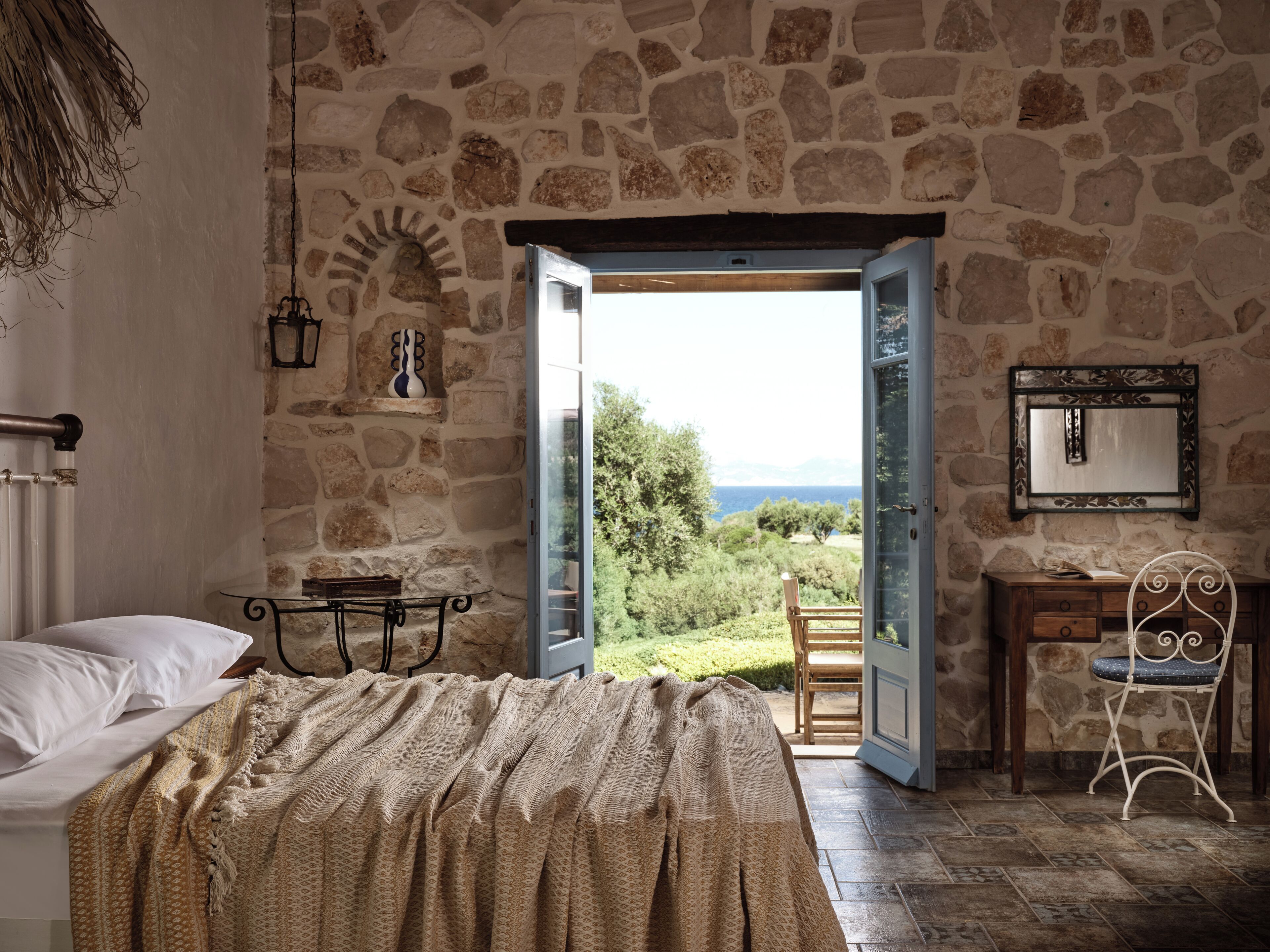 Traditional House, Balcony, Partial Sea View | View from room