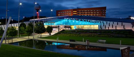 Majoituspaikan julkisivu