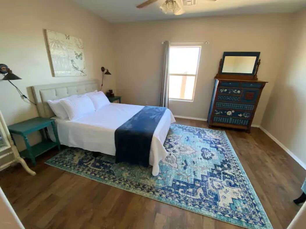 2 bedrooms, iron/ironing board, travel crib, free WiFi