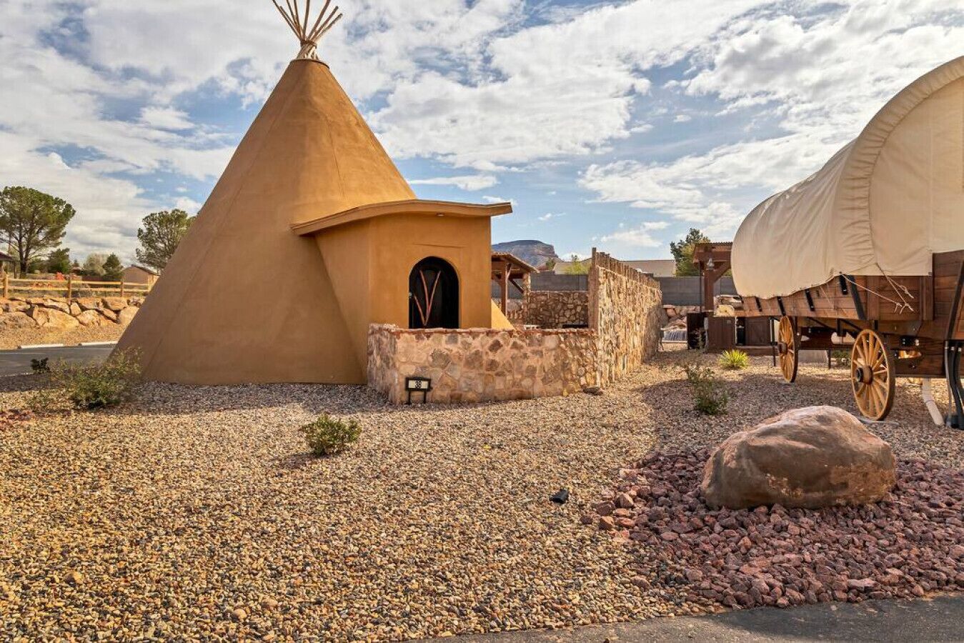 Overnattingsstedets uteområder