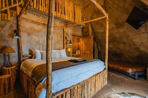 1 chambre, lit parapluie, Wi-Fi gratuit, draps fournis