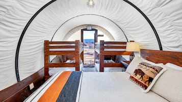 1 bedroom, travel crib, free WiFi, bed sheets