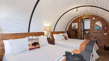 1 bedroom, travel crib, free WiFi, bed sheets