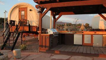 Enceinte de l’hébergement