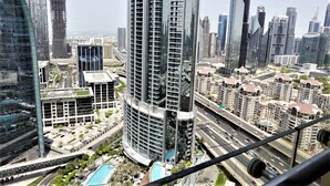 City-studiolejlighed (Burj View) | Balkon