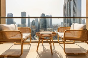 Balcony - SuperHost - Address Dubai Mall - Fancy Studios (Dubai)