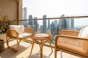 Balcony - SuperHost - Address Dubai Mall - Fancy Studios (Dubai)