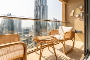 Balcony - SuperHost - Address Dubai Mall - Fancy Studios (Dubai)