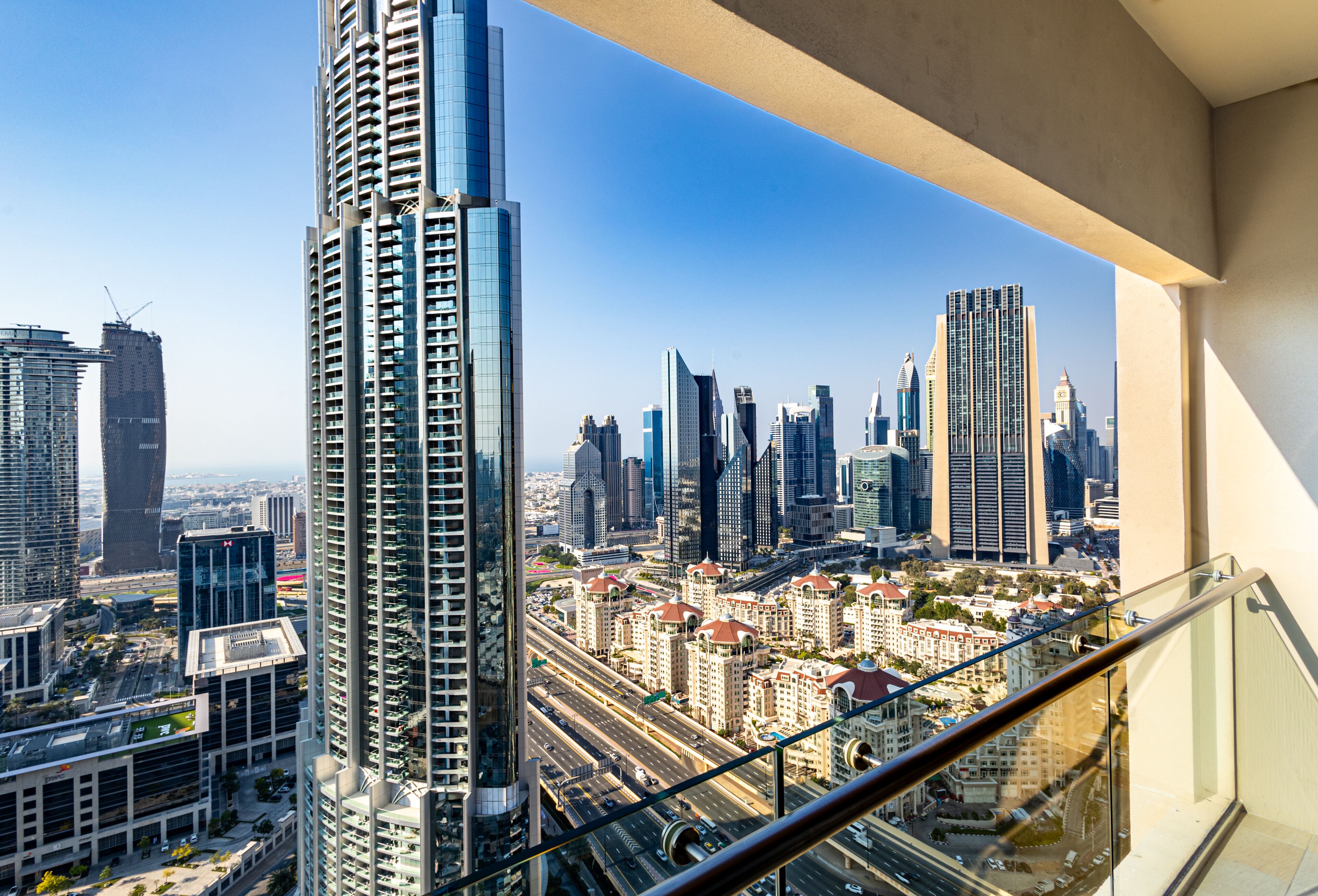 Premium Studio (Cozy - Burj View) | Balcony
