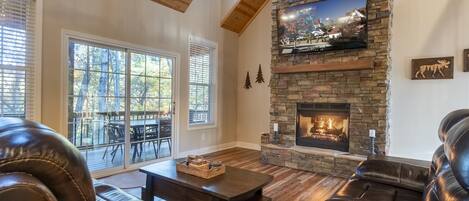 Televisor intel·ligent i llar de foc