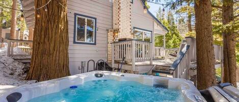 Bañera de hidromasaje exterior