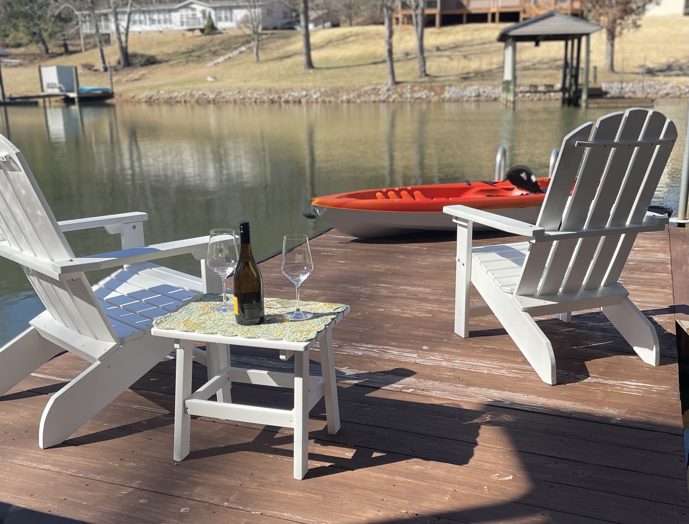 LOCATION! Restaurants, Shops! Waterfront Quiet, Golf Community Game Room Bunks