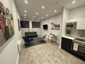 Luxe appartement, en-suite badkamer | Lounge