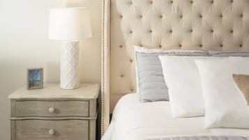 2 bedrooms, desk, iron/ironing board, travel crib