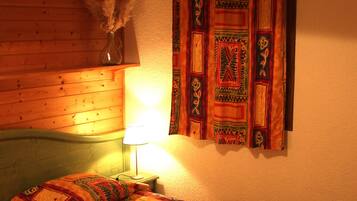 1 bedroom, iron/ironing board, travel crib, free WiFi