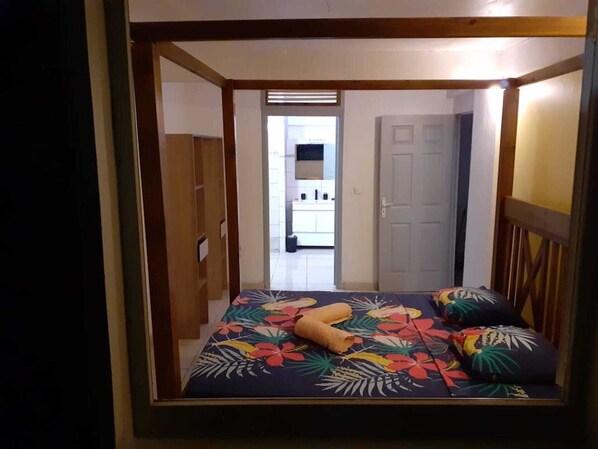 1 Schlafzimmer, Bügeleisen/Bügelbrett, kostenloses WLAN, Bettwäsche