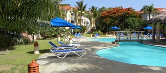 Fantastic Condo right on Beautiful Cabarete Beach with a gorgeous pool! 