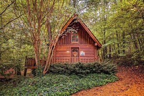 Exterior - Ivy quaint tiny cabin creekside - Riverside Resort (Benton)