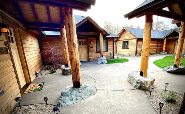 Enceinte de l’hébergement